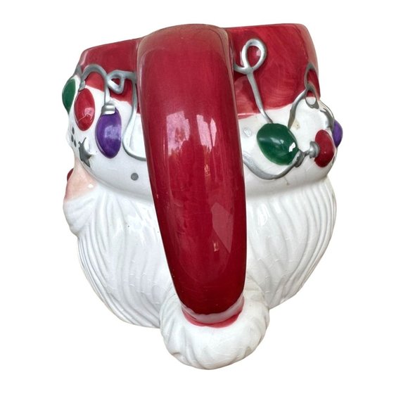 Vintage Santa Claus Mug Cup 1999 Christmas Light Coffee Hot Chocolate Nostalgic - Picture 8 of 12